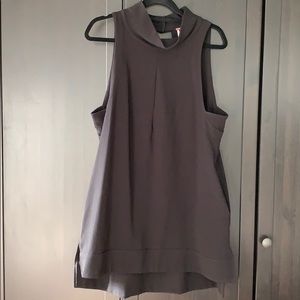 FREE PEOPLE mock turtleneck tunic w/ pockets NWOT